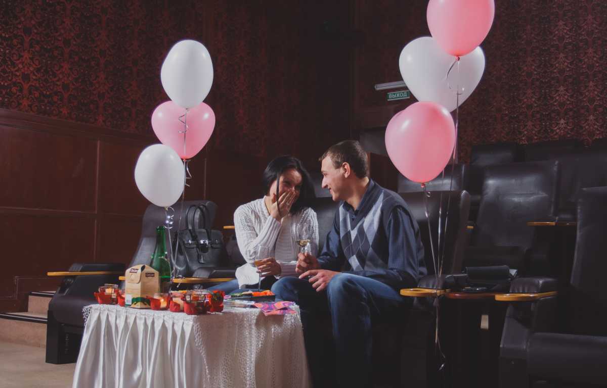 Романтическое свидание в кинотеатре в Волгограде