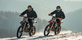 Катание на мотоциклах